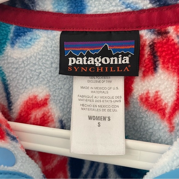 Patagonia Synchilla Snap-T Fleece Pullover Hawaiian Manoa Dusk Blue Size Small - Picture 2 of 7